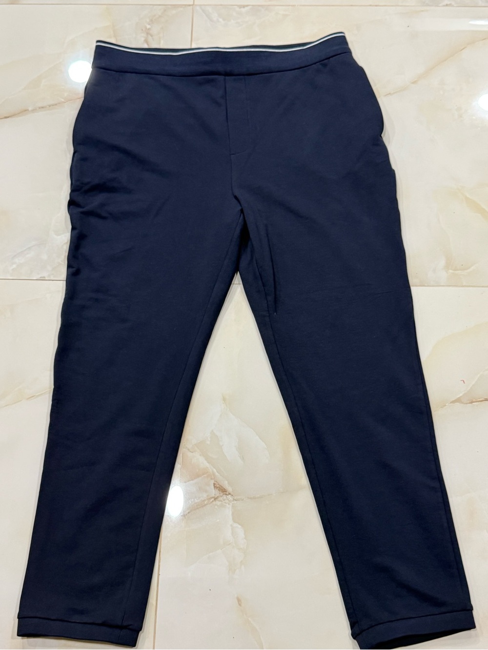 A/X Armani Exchange Men's Navy Slim Jogger Pants